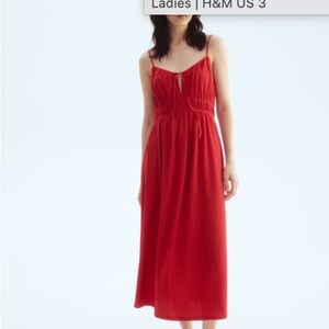 H&M Vibrant Red Dress